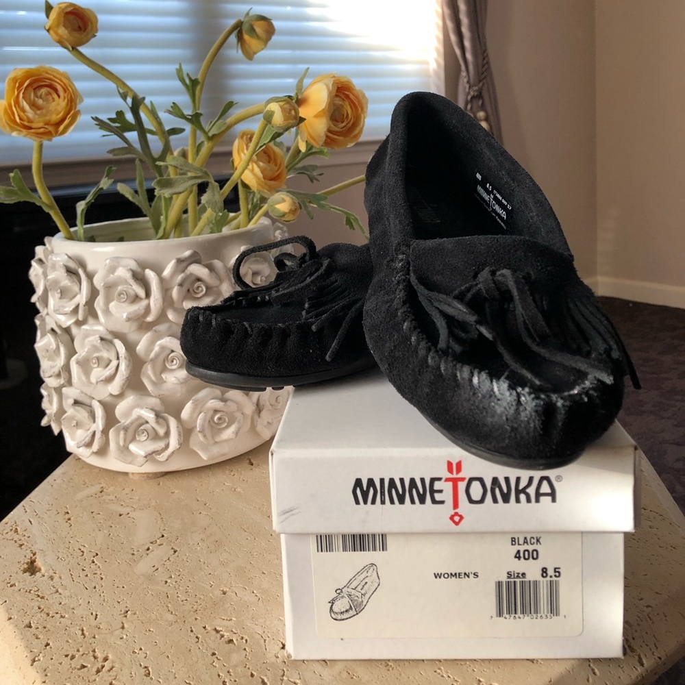 Minnetonka Suede loafers